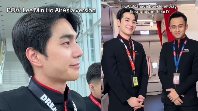 Pramugara Mirip Lee Min Ho (TikTok)